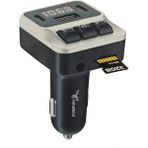 Tekno Grup Lucatch LF-153 Araç Fm Transmitter 45W Typ-C Hızlı Şarjlı Çakmaklık Girişli USB + Micro Sd Kart Çalar Bluetooth Baglantılı Müzik ve Telefon Görüşmesi