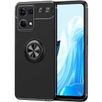 Tekno Grup Oppo Reno 7 4g Kılıf Ravel Silikon Kapak-Siyah