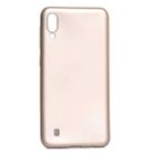 Tekno Grup Samsung Galaxy A10 Mat Premium Gold Silikon Kılıf