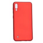 Tekno Grup Samsung Galaxy A10 Mat Premium Kırmızı Silikon Kılıf