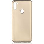 Tekno Grup Samsung Galaxy A11 Mat Premium Gold Silikon Cep Telefonu Kılıf