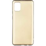 Tekno Grup Samsung Galaxy A31 Mat Premium Gold Silikon Cep Telefonu Kılıf