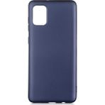 Tekno Grup Samsung Galaxy A31 Mat Premium Lacivert Silikon Cep Telefonu Kılıf