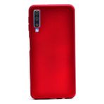 Tekno Grup Samsung Galaxy A50 Mat Premium Kırmızı Silikon Kılıf