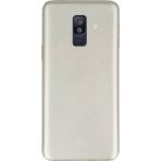 Tekno Grup Samsung Galaxy A6 2018 Mat Premium Silikon Kılıf - Gold - Altın