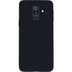 Tekno Grup Samsung Galaxy A6 2018 Mat Premium Siyah Silikon Kılıf