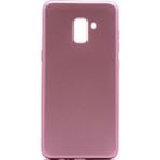 Tekno Grup Samsung Galaxy A8 2018 Mat Premium Rose Silikon Kılıf