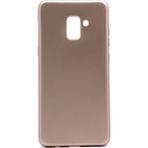 Tekno Grup Samsung Galaxy A8 Plus Mat Premium Gold Silikon Kılıf
