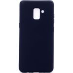Tekno Grup Samsung Galaxy A8 Plus Mat Premium Siyah Silikon Kılıf