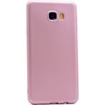 Tekno Grup Samsung Galaxy C7 Mat Premium Rose Silikon Kılıf