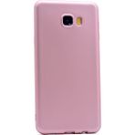 Tekno Grup Samsung Galaxy C7 Pro Mat Premium Rose Silikon Kılıf