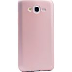 Tekno Grup Samsung Galaxy J5 Mat Premium Rose Silikon Kılıf