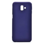Tekno Grup Samsung Galaxy J6 Mat Premium Lacivert Silikon Kılıf