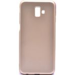 Tekno Grup Samsung Galaxy J6 Plus Mat Premium Gold Silikon Kılıf