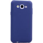 Tekno Grup Samsung Galaxy J7 Mat Premium Lacivert Silikon Kılıf