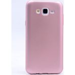 Tekno Grup Samsung Galaxy J7 Mat Premium Rose Silikon Kılıf