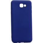 Tekno Grup Samsung Galaxy J7 Prime 2 Mat Premium Lacivert Silikon Kılıf