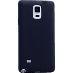 Tekno Grup Samsung Galaxy Note 4 Mat Premium Siyah Silikon Kılıf