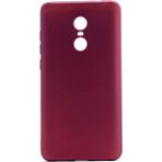 Tekno Grup Samsung Galaxy Note 5 Mat Premium Bordo Silikon Kılıf
