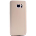 Tekno Grup Samsung Galaxy S7 Mat Premium Gold Silikon Kılıf