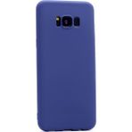 Tekno Grup Samsung Galaxy S8 Plus Mat Premium Lacivert Silikon Kılıf