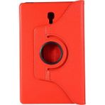 Tekno Grup Samsung Galaxy Tab S4 (T830) Kılıf Dönebilen Standlı Kapaklı Kılıf + Cam Ekran Koruyucu Kırmızı