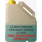 Tekno İstanbul 12.88 Ms Iletkenlik Kalibrasyon Çözeltisi 2 Litre Özel Çanta Bidon
