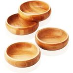 Tekno İstanbul Bambu Çerezlik En: 9 cm Derinlik: 2cm - 4 Adet