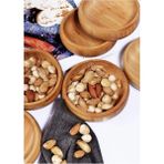Tekno İstanbul Bambu Çerezlik En: 9 cm Derinlik: 2cm - 6 Adet
