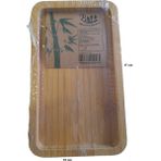 Tekno İstanbul Bambu Sunum Tabağı (17*10*1.7 Cm)