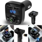 Tekno İstanbul Car X8 Araç İçi Fm Transmitter Bluetooth Usb Mp3 Sd Kart Kiti