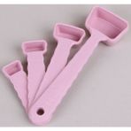 TEKNO İSTANBUL Ölçü Kaşığı 4'lü OKY-596 - Pembe