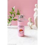 Tekno İstanbul Pembe Yengeç Burcu Kılıflı Cam Matara 400 ml