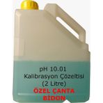 Tekno İstanbul Ph 10.01 Kalibrasyon Çözeltisi 2 Litre Özel Çanta Bidon