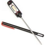 Tekno İstanbul Wt-1 Dijital Gıda Termometresi -50°c +300°C Cep Tipi Et Süt Sıvı Termometre - 0 - Siyah