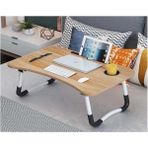 Tekno Istanbul Yatak Koltuk Üstü Laptop Masası - Y: 27 cm D: 40 cm G: 60 cm - Ceviz