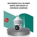 tekno Kablosuz 360° Döner Başlıklı Full HD Güvenlik Kamerası 2026