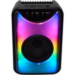 Tekno Mağazam Alev Işıklı Müzik Ritimli Bluetooth Hoparlör Fm/usb/sd