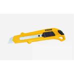 Tekno Maket Bıçağı Sarı Plastik Geniş Rtrmax