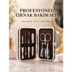tekno Manikür Pedikür Seti 7 Parça Tırnak Mantarı Tırnak Batığı Temizleme Taşınabilir Ça