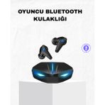 tekno Oyuncu Bluetooth Kulaklık Tam Kablosuz Stereo LED Işıklı 2026