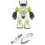 Tekno Prime Asya Oyuncak Işıklı Sesli 360 Derece Dönebilen Yeşil Robot 1