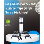 tekno Profesyonel Saç ve Sakal Tıraş Makinesi – Tam Aksesuar Setli 2026