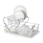 Tekno-Tel 32x49x25 cm Dikdörtgen 2 Katlı Metal Tabaklık
