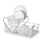 Tekno-Tel 32x49x25 cm Dikdörtgen 2 Katlı Metal Tabaklık