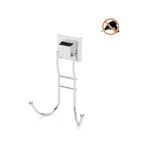 Tekno Tel Ef-236 Yapışkanlı Banyo 2 Li Askı Bornozluk Krom