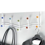 Tekno-Tel Kapi Askisi 10lu Renkli Beyaz Mg091