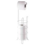 Tekno-Tel MG093 Beyaz Yedekli Ayaklı Wc Kağıtlık