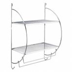 Tekno-Tel MG501 Otel Tipi 2 Katlı Havlu Rafı