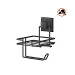 Tekno-Tel Tekno Tel Ef-275 Yapışkanlı Yedekli Tuvalet Wc Kağıtlık Siyah Çok Renkli